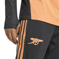 adidas Arsenal Trainingspak 1/4-Zip 2026-2027 Zwart Oranje