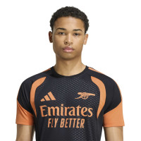 adidas Arsenal Training Shirt 2026-2027 Black Orange
