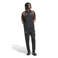 adidas Arsenal Presentation Tracksuit 2026-2027 Black Orange