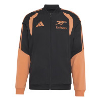 adidas Arsenal Presentation Tracksuit 2026-2027 Black Orange