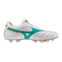 Mizuno Morelia II Pro Gras (FG) Football Boots White Green Orange