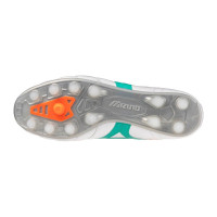 Mizuno Morelia II Pro Gras (FG) Football Boots White Green Orange