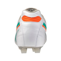 Mizuno Morelia II Pro Gras (FG) Football Boots White Green Orange