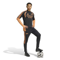 adidas Arsenal Trainingstrui 1/4-Zip 2026-2027 Zwart Oranje