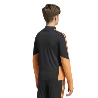 adidas Arsenal Tracksuit 1/4-Zip 2026-2027 Kids Black Orange