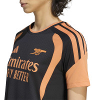 adidas Arsenal Training Shirt 2026-2027 Women Black Orange