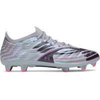 Under Armour Shadow Pro 4 Grass Football Boots (FG) Grey Black Pink