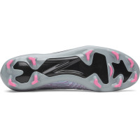 Under Armour Shadow Pro 4 Grass Football Boots (FG) Grey Black Pink