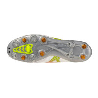 Mizuno Morelia Neo V Beta Elite IJzeren-Nop Voetbalschoenen (SG) Wit Oranje Limoen