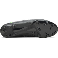 Under Armour Magnetico Select 6 Grass Football Boots (FG) Black Metallic Black Neon Green
