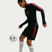 Nike Paris Saint-Germain Strike Trainingsbroekje 2026-2027 Zwart Felrood Donkerblauw