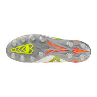 Mizuno Morelia Neo V Beta Japan Grass Football Boots (FG) White Orange Lime