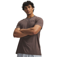 Under Armour Vanish Woven Seamless Trainingsset Donkerbruin Zwart