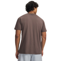 Under Armour Vanish Woven Seamless Trainingsset Donkerbruin Zwart