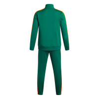 Under Armour Rival Knit Trainingspak Full-Zip Kids Donkergroen Zwart