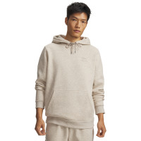 Under Armour Essential Icon Fleece Hoodie Lichtgrijs Beige