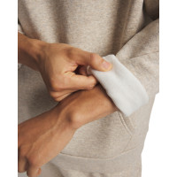 Under Armour Essential Icon Fleece Hoodie Lichtgrijs Beige
