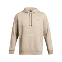 Under Armour Essential Icon Fleece Hoodie Lichtgrijs Beige