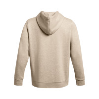 Under Armour Essential Icon Fleece Hoodie Lichtgrijs Beige