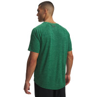 Under Armour Tech Textured Training Shirt Dark Green Black