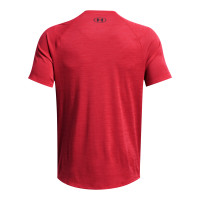 Under Armour Tech Textured Training Shirt Red Black