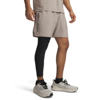 Under Armour Tech Textured Woven Trainingsset Lichtgrijs Beige Zwart