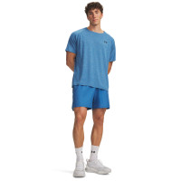 Under Armour Tech Woven Wordmark Trainingsbroekje Grijsblauw Zwart