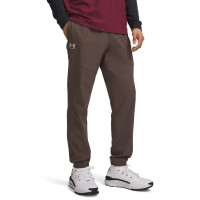 Under Armour Vibe Woven Trainingsbroek Donkerbruin Beige