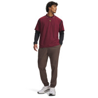 Under Armour Vibe Woven Tracksuit Dark Brown Beige