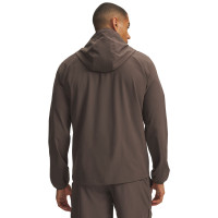 Under Armour Vibe Woven Tracksuit Dark Brown Beige