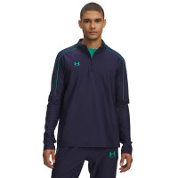 Under Armour Challenger Pro 1/4-Zip Tracksuit Blue Turquoise