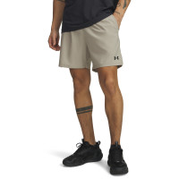 Under Armour Vanish Woven Seamless Trainingsset Bruin Donkergroen Zwart