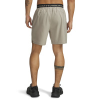 Under Armour Vanish Woven Seamless Trainingsset Bruin Donkergroen Zwart