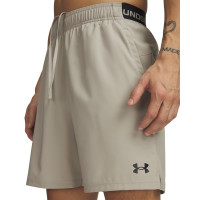 Under Armour Vanish Woven Seamless Trainingsset Bruin Donkergroen Zwart