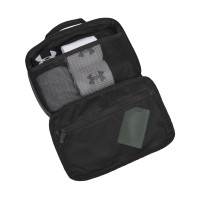 Under Armour Hustle Traveltasje Zwart Donkergrijs