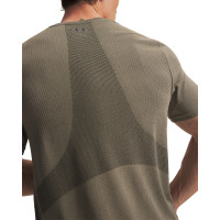 Under Armour Vanish Woven Seamless Trainingsset Bruin Donkergroen Zwart