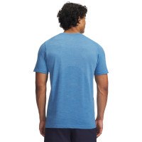 Under Armour Vanish Woven Seamless Trainingsset Blauw Donkerblauw Zwart