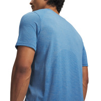 Under Armour Vanish Woven Seamless Trainingsset Blauw Donkerblauw Zwart