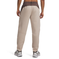 Under Armour Unstoppable Fleece Sweat Pants Beige Brown Black