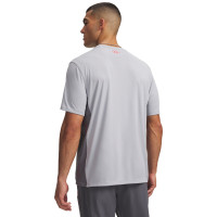 Under Armour Tech Utility Trainingsset Lichtgrijs Donkergrijs Rood