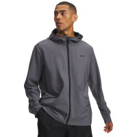 Under Armour Unstoppable Woven Trainingspak Donkergrijs Zwart
