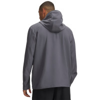 Under Armour Unstoppable Woven Trainingspak Donkergrijs Zwart