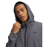 Under Armour Unstoppable Woven Trainingspak Donkergrijs Zwart