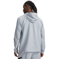 Under Armour Unstoppable Woven Trainingspak Lichtgrijs Zwart