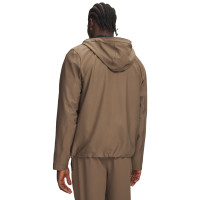 Under Armour Unstoppable Woven Jack Bruin Zwart