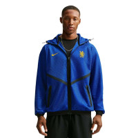 Nike Chelsea Anthem Training Jacket 2026-2027 Blue Black Golden Yellow