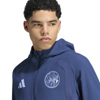 adidas Ajax Tiro Travel Full Set 2026-2027 Dark Blue Light Blue