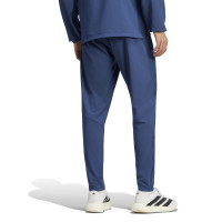 adidas Ajax Tiro Travel Trainingspak 2026-2027 Donkerblauw Lichtblauw