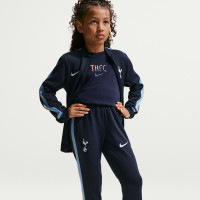 Nike Tottenham Hotspur Strike Trainingspak 2026-2027 Kids Donkerblauw Geel Lichtblauw Wit