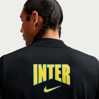 Nike Inter Milan Strike Tracksuit 2026-2027 Black Dark Blue Golden Yellow